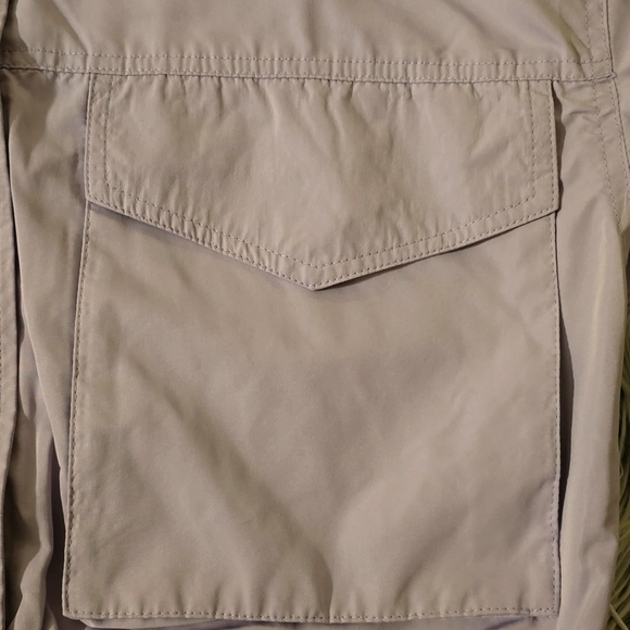 Cisono Lavender Zipp-Up Crop Jacket Sz Large - Picture 4 of 10